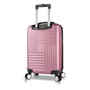 Zoozie Bags 8517 Maleta de Cabina Oro Rosa ABS Ruedas 360 Cierre Codificado 58x36x22cm